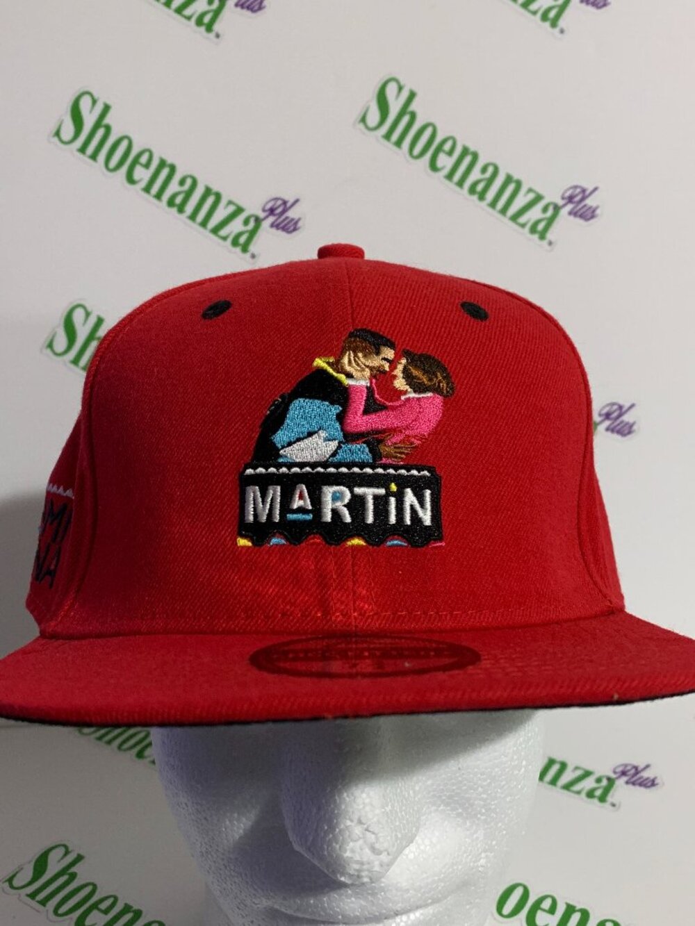 Headgear Classics Hat HGC Fitted Martin 1992 Damn Gina Red Cap 7 3/4